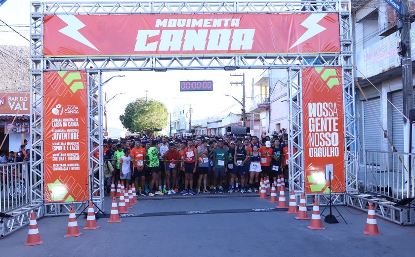 Prefeitura de Lagoa da Canoa promove corrida em homenagem ao Trabalhador