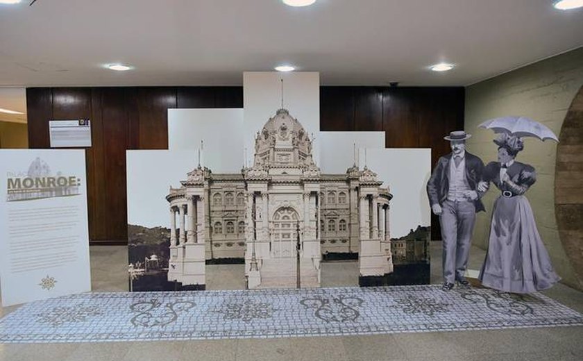Exposição sobre o Palácio Monroe integra programação dos 200 Anos do Senado