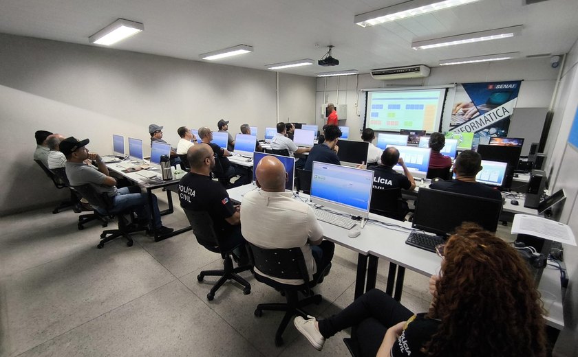 Curso Básico de Procedimentos Policiais Eletrônicos é realizado em Arapiraca