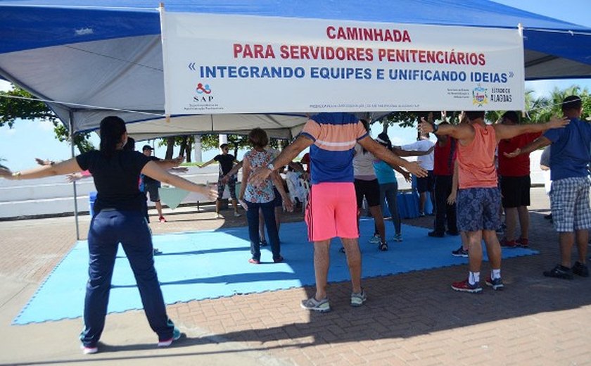 Ressocialização promove 2ª Caminhada dos Servidores Penitenciários