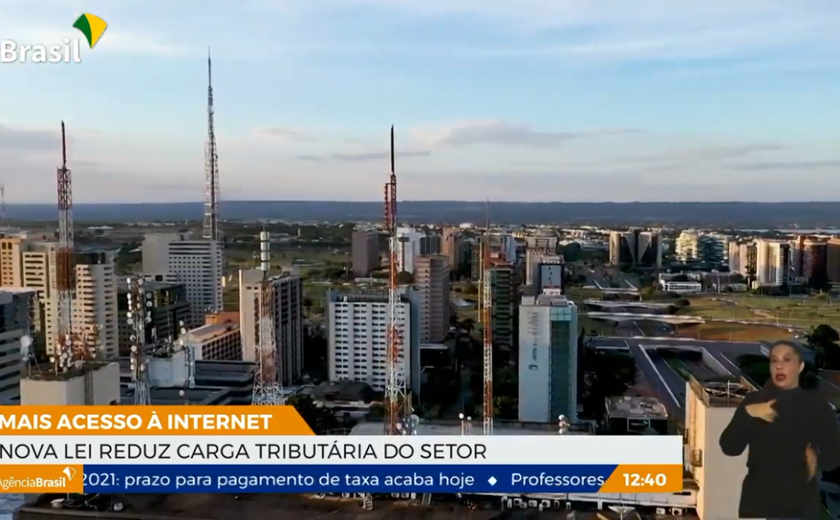 Nova lei reduz tributos do serviço de internet via satélite