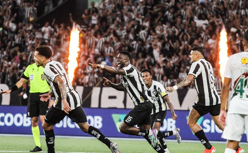 Botafogo derrota Fluminense e dorme na liderança do Brasileiro