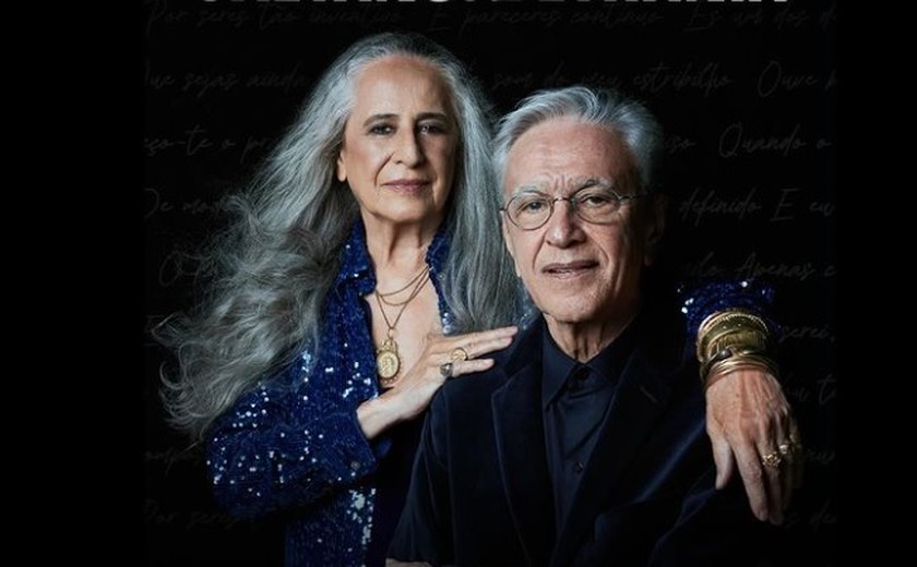 Pré-venda para turnê de Caetano e Bethânia começa no próximo domingo; veja como comprar
