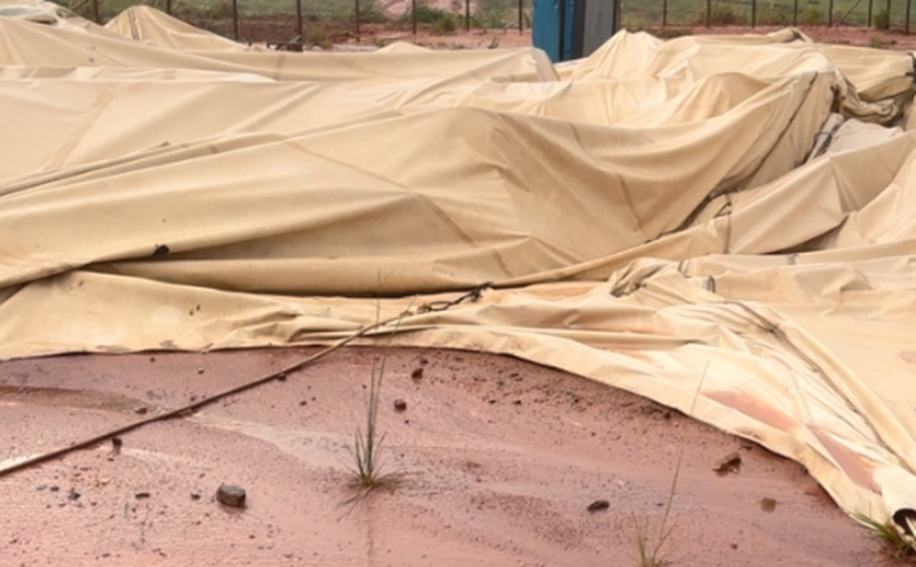 Circo de ex-BBB Edy é destruído durante temporal em Minas: 'Rasgou inteiro'