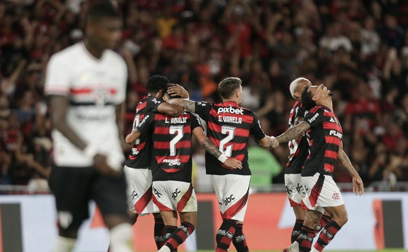 Flamengo vence São Paulo por 2 a 0 no retorno do Brasileiro