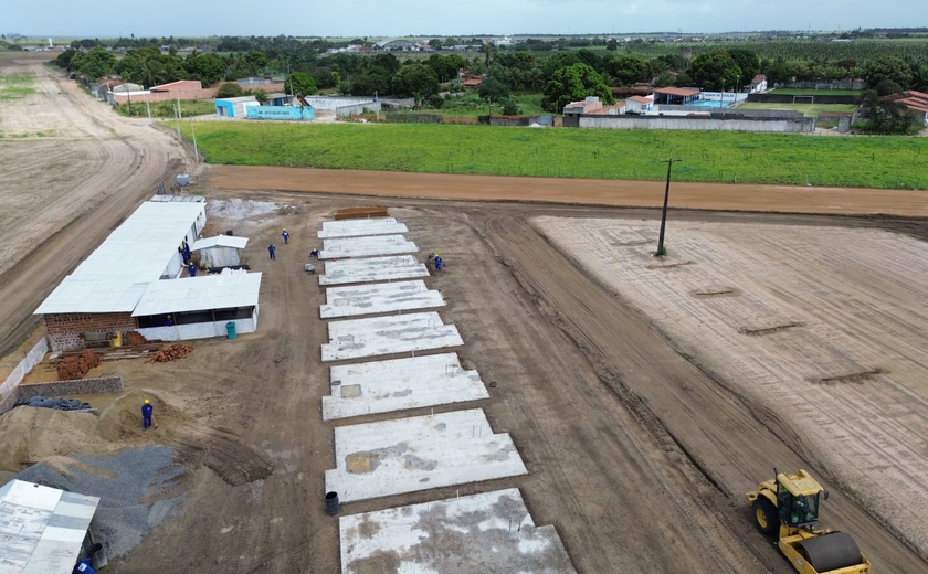 Obras dos três conjuntos do Programa Minha Casa, Minha Vida avançam em Penedo