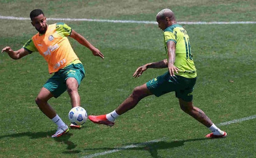 Felipe Melo e Jorge treinam normalmente e podem voltar ao Palmeiras no domingo