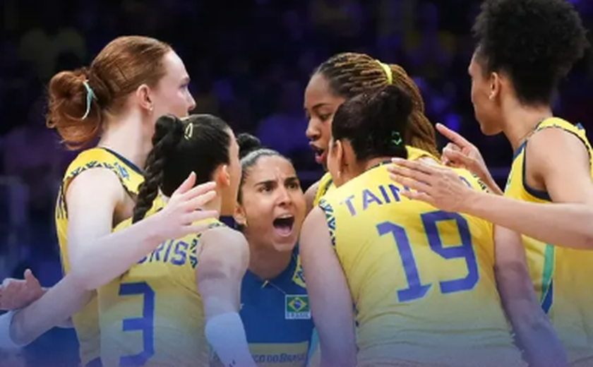Brasil vence Alemanha e agora enfrenta a campeã olímpica Itália na Liga das Nações de vôlei