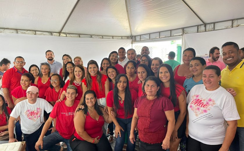 Prefeita Marcela Gomes garante a comemoração do Dia das Mães em Novo Lino