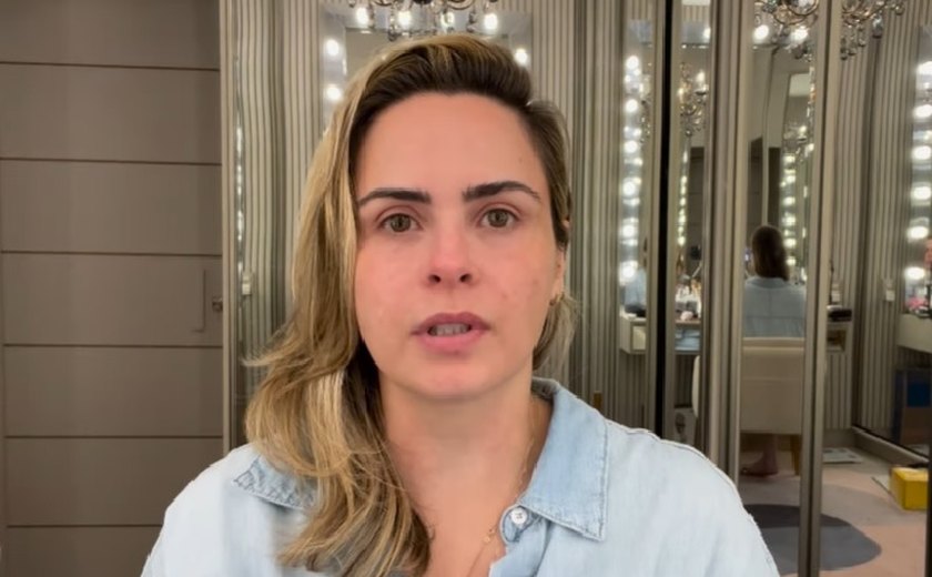 Ana Paula Renault, com o 'emocional abalado', chora em novo relato sobre namorado casado