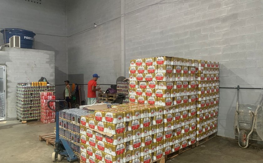 Sefaz/AL autua empresa em mais de R$ 100 mil por venda de bebidas sem Nota Fiscal