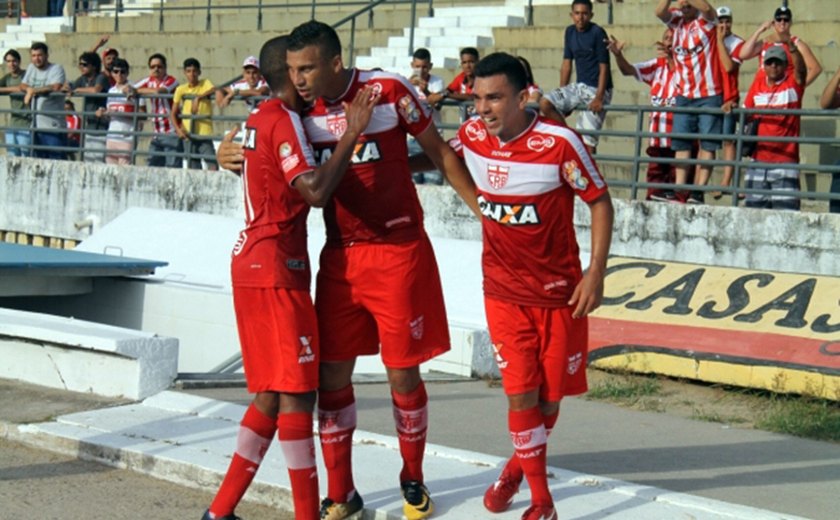 CRB goleou o CEO, por 4 a 0, na estreia do Campeonato Alagoano