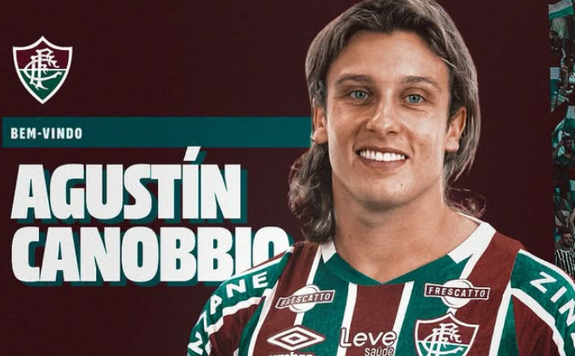 Cannobio assina contrato no Fluminense, treina e celebra 'passo muito grande na carreira'