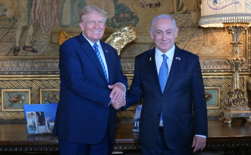 Netanyahu afirma ter apoio de Trump para ofensiva em Gaza