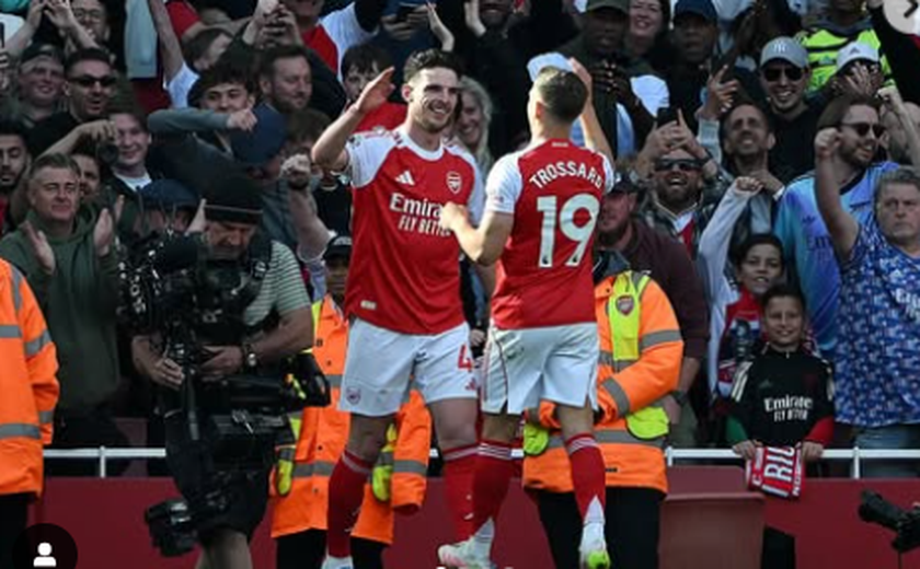 Arsenal vence duelo direto com Newcastle e confirma o vice-campeonato do Inglês