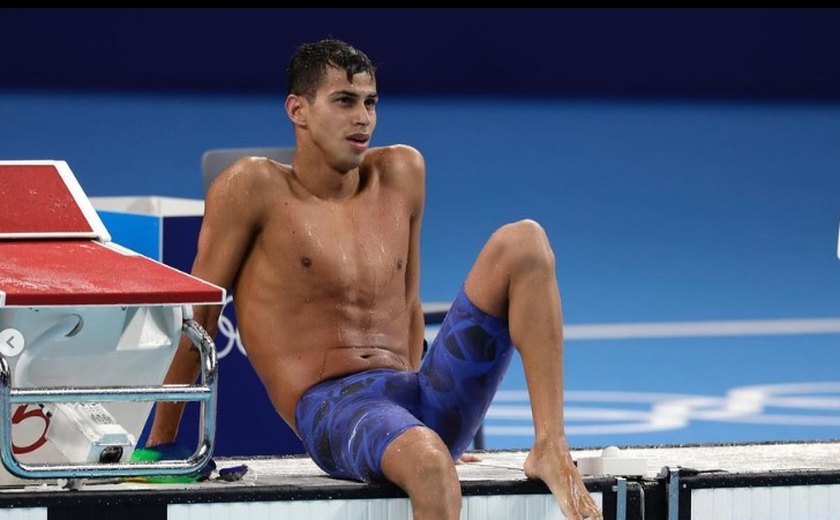 Guilherme Costa piora tempo e fica distante da final dos 800m livre