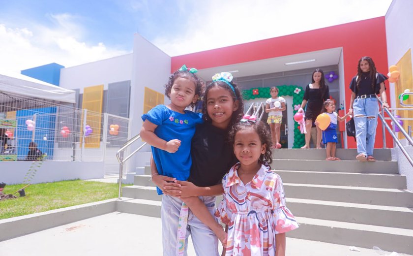 Prefeito Luciano a reforça rede municipal com a requalificação de escolas e novas creches