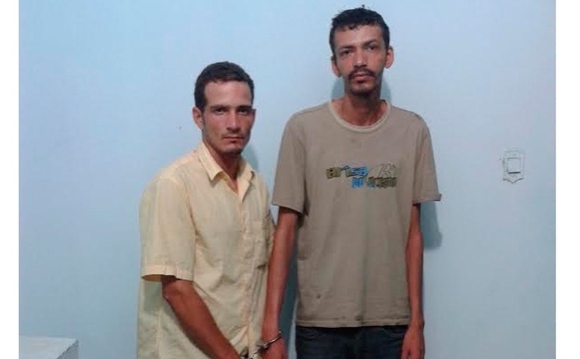 Polícia Civil prende dupla de assaltantes em Arapiraca