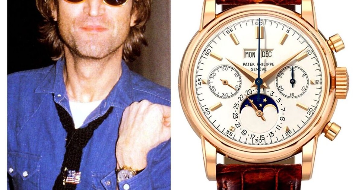 Patek philippe john lennon sale