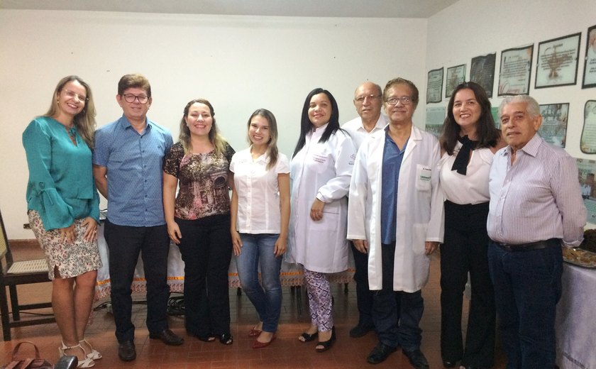 Secretaria de Saúde e Hospital Santa Rita recepcionam primeira residente médica em Pediatria