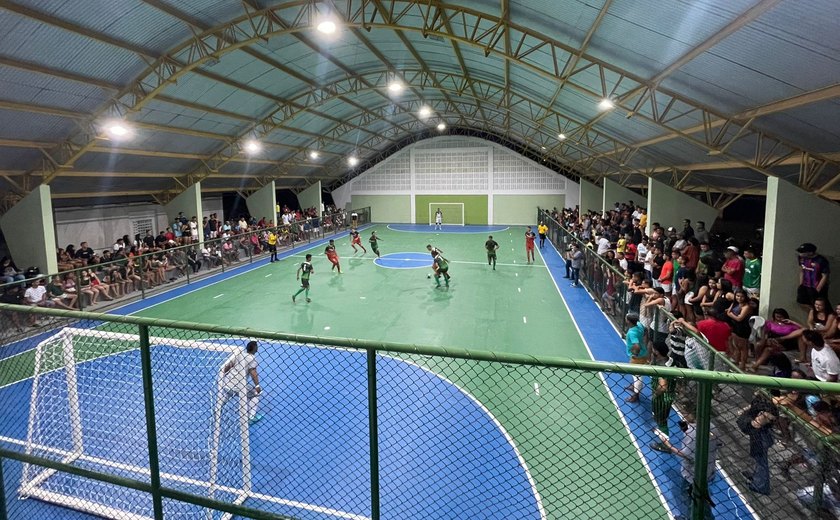 Prefeitura inicia 1ª Copa Branquinha de Futsal