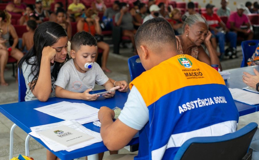 Números mostram avanço da Assistência Social em Maceió