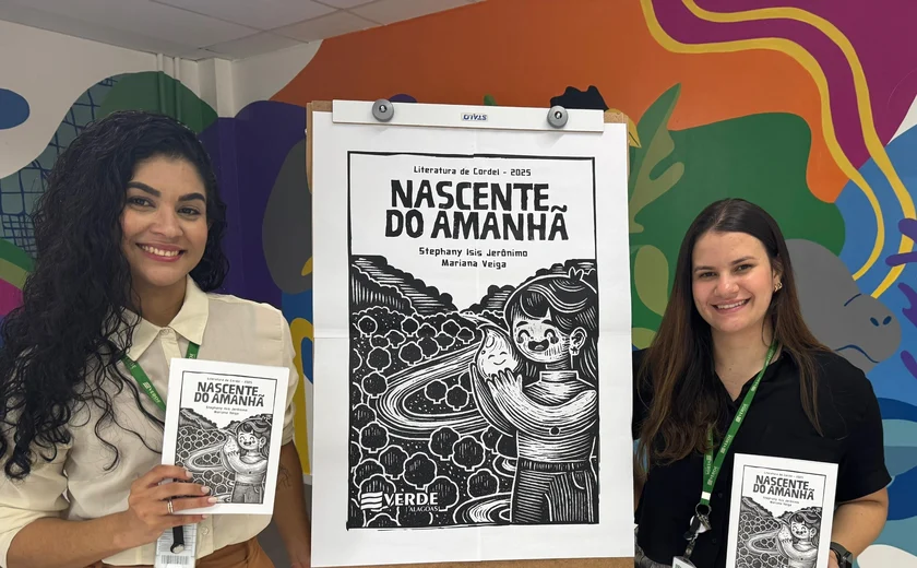 Verde Alagoas lança 2ª edição do cordel 'Nascente do Amanhã' com foco em educação ambiental