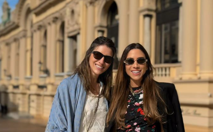 Patricia Abravanel mostra viagem à França com Rebeca Abravanel: 'Incrível voltar aqui com a minha família'