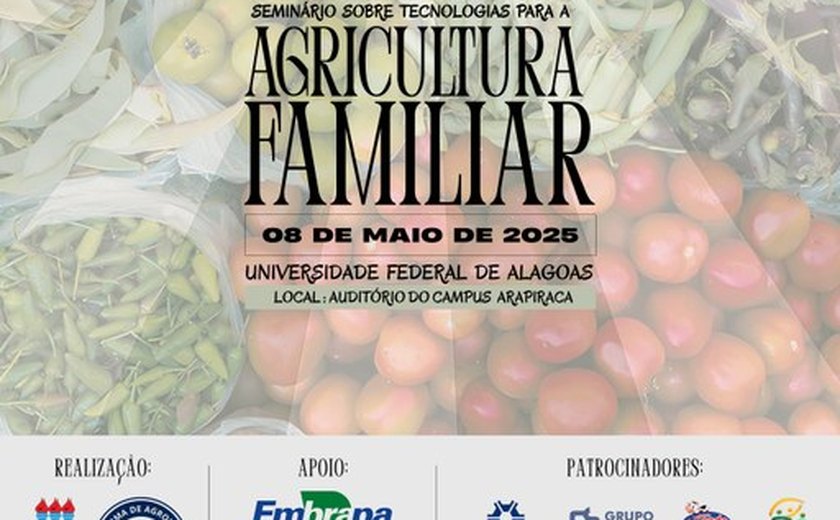 Evento vai debater mecanização e bioinsumos na agricultura familiar