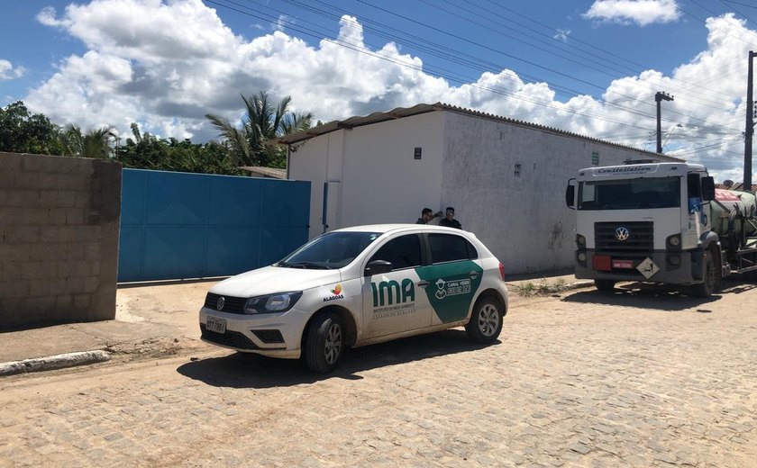 Empresa de tratamento de efluentes é autuada por operar sem licença ambiental