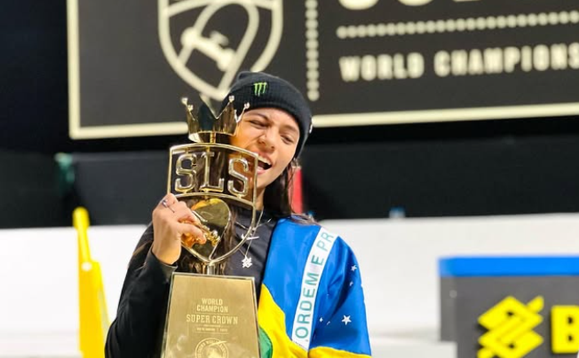 Rayssa Leal fatura R$ 600 mil como campeã do Super Crown, decisão da liga mundial de skate