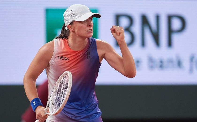 Swiatek não dá chances a Paolini e é tetracampeã de Roland Garros