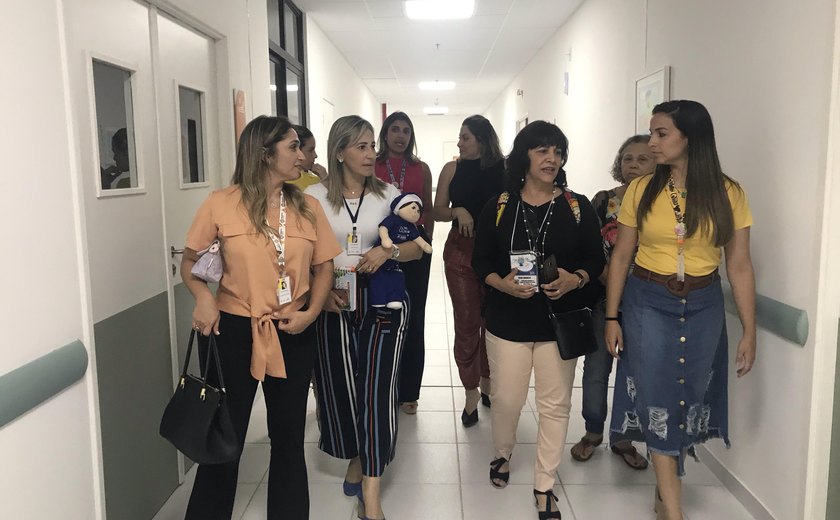 Técnicos do Hospital Sofia Feldman, de Belo Horizonte, visitam HM