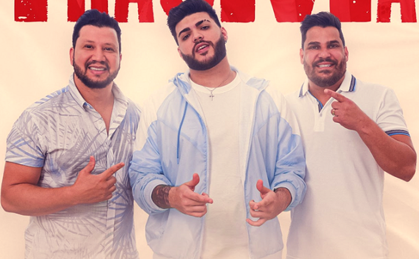 Cleber e Cauan e Kadu Martins juntos em “Trauma”