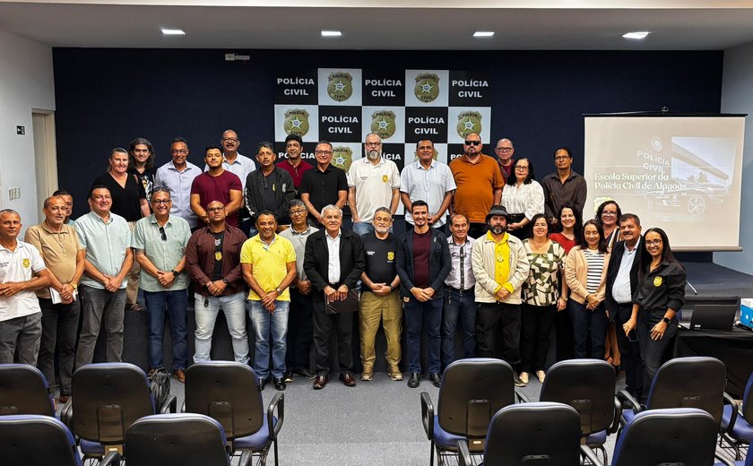 Polícia Civil promove curso para aprimorar investigações de pessoas desaparecidas em Alagoas