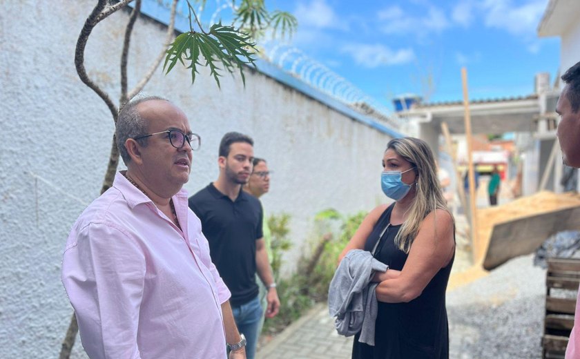 Secretário de Saúde realiza vistoria em reformas das unidades de Maceió