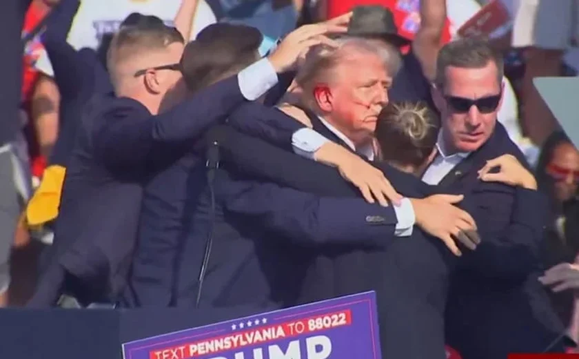 Novo vídeo mostra momento em que jovem abre fogo contra Donald Trump e é morto segundos depois