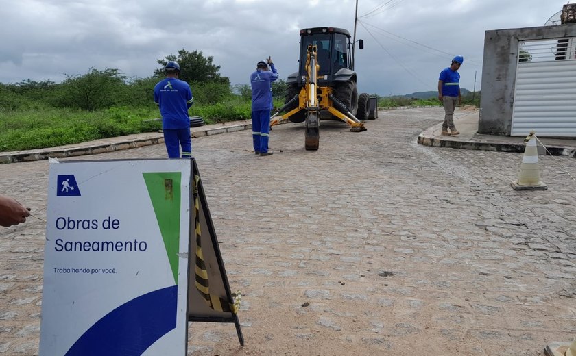 Águas do Sertão intensifica abastecimento de água em municípios com recentes avanços em obras de extensões de rede