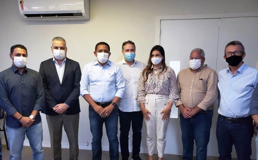 Prefeita Marcela Gomes e governador Renan Filho assinam ordem de serviço do Cisp de Novo Lino