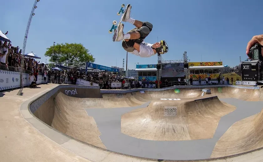 Augusto Akio fica em 5º no skate park e Brasil fica sem medalhas no Pré-Olímpico de Budapeste