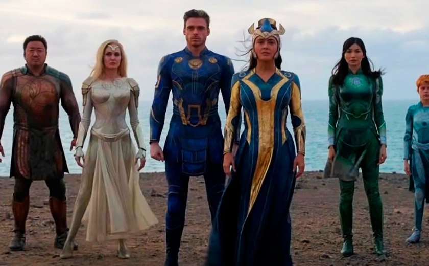 ‘Eternos’ é destaque entre as estreias do cinema