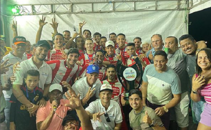 Dia do Trabalho é comemorado em Novo Lino com torneio de futebol promovido pela prefeitura