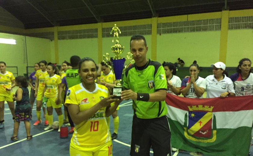 Palmeira dos Índios recebe neste domingo a 5ª Edição do Torneio Regional de Futsal Feminino