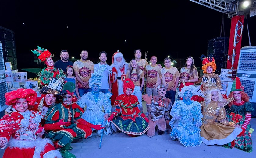 Prefeitura de Santana do Mundaú realiza encerramento do Vivendo a Magia do Natal