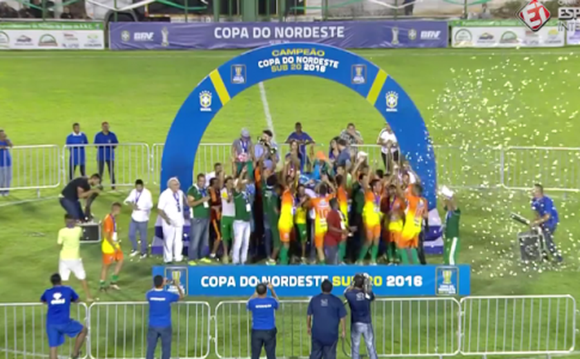 Orgulho de Alagoas! Coruripe é o campeão da Copa do Nordeste Sub 20