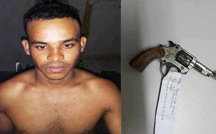 PC prende homem por violência doméstica e posse ilegal de arma de fogo