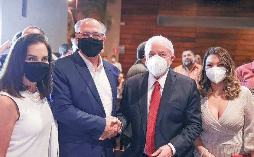 Lula e Alckmin se encontram em São Paulo