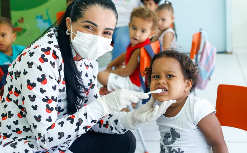 Criando Sorrisos já beneficiou mais de 3 mil crianças com ações de saúde bucal em Alagoas