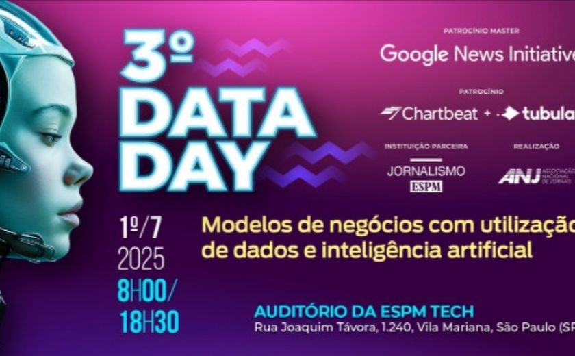 3º DATA DAY, da ANJ, debate uso de dados em favor da sustentabilidade da indústria de notícias