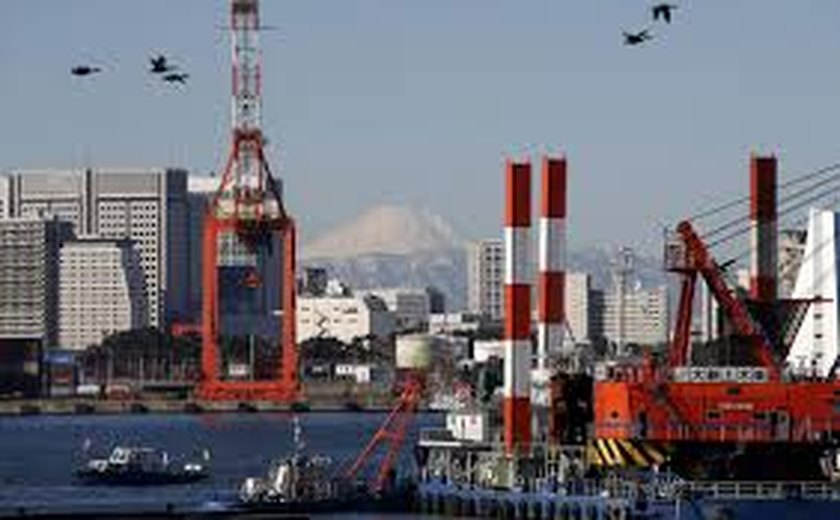Exportações no Japão aumentam pelo quinto mês consecutivo